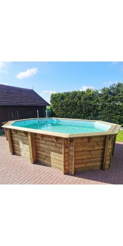 Piscine bois Altanka Nemo 4,30 x 3,00 x h1,31m