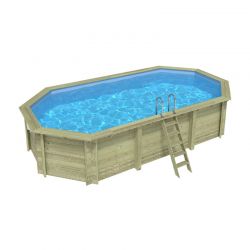 Piscine bois Altanka Nemo 7,30 x 3,97 x h1,45m