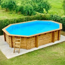 Piscine bois Altanka Nemo 7,30 x 3,97 x h1,45m
