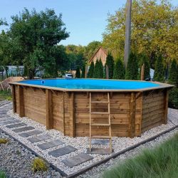 Piscine bois Altanka Nemo 7,30 x 3,97 x h1,45m