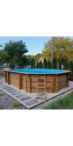 Piscine bois Altanka Nemo 7,30 x 3,97 x h1,45m