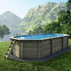 Piscine bois Altanka Nemo 7,30 x 3,97 x h1,45m
