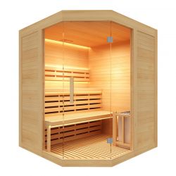 Sauna traditionnel Sense Angulaire 3 places