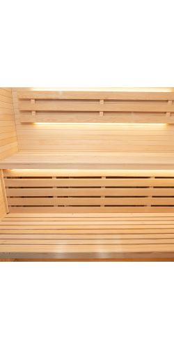 Sauna traditionnel Sense Angulaire 3 places