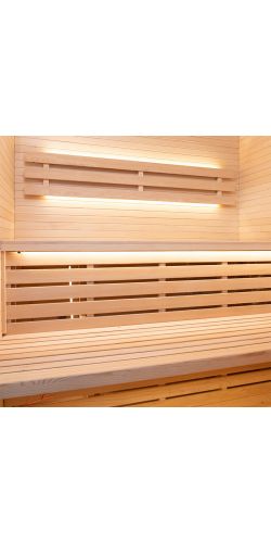 Sauna traditionnel Sense Angulaire 3 places