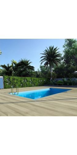 Piscine bois Aqua 7,00 x 3,75 x h1,45m