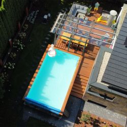 Piscine bois Aqua 7,00 x 3,75 x h1,45m