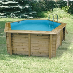 Piscine bois Azura 4,10 x h1,20m