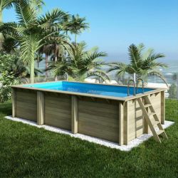 Piscine bois Aqua 6,10 x 2,85 x h1,31m