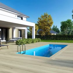 Piscine bois Aqua 6,10 x 2,85 x h1,31m