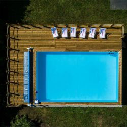 Piscine bois Aqua 6,10 x 2,85 x h1,31m