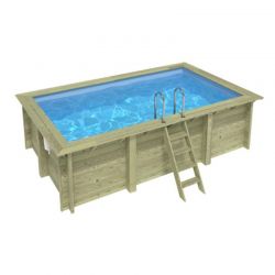 Piscine bois Aqua 4,65 x 2,85 x h1,24m