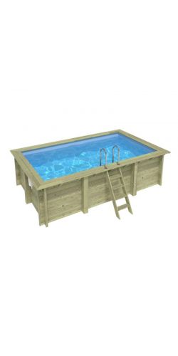 Piscine bois Aqua 4,65 x 2,85 x h1,24m