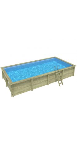 Piscine bois Aqua 8,50 x 4,35 x h1,45m