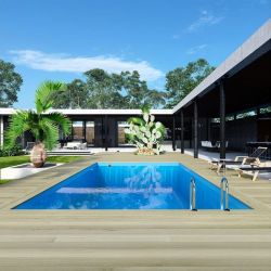 Piscine bois Aqua 8,50 x 4,35 x h1,45m