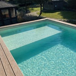 Piscine bois Altanka Nemo 5,79 x 3,49 x h1,45m avec plage