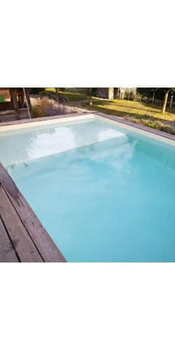 Piscine bois Altanka Nemo 5,79 x 3,49 x h1,45m avec plage
