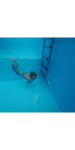 Piscine bois Altanka Nemo 5,79 x 3,49 x h1,45m avec plage