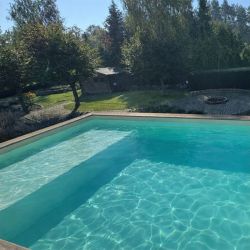Piscine bois Aqua 6,10 x 2,85 x h1,31m avec plage