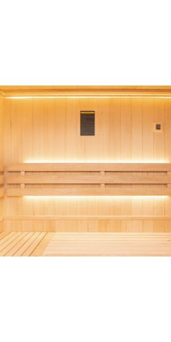 Sauna Traditionnel SENSE 4 places Poele Harvia inclus