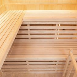 Sauna Traditionnel SENSE 4 places Poele Harvia inclus