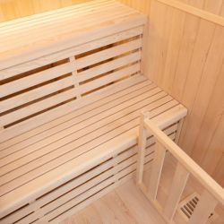 Sauna Traditionnel SENSE 4 places Poele Harvia inclus