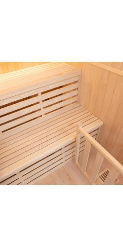 Sauna Traditionnel SENSE 4 places Poele Harvia inclus