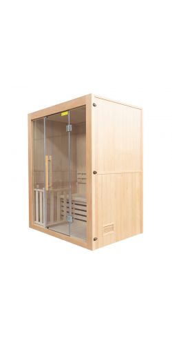 Sauna Traditionnel SENSE 3 places Poele Harvia inclus