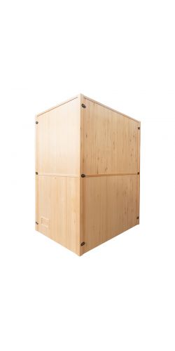 Sauna Traditionnel SENSE 3 places Poele Harvia inclus