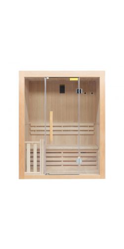 Sauna Traditionnel SENSE 3 places Poele Harvia inclus
