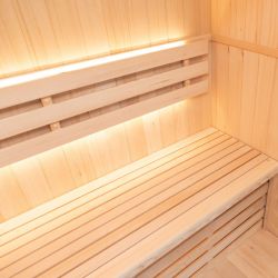 Sauna Traditionnel SENSE 3 places Poele Harvia inclus
