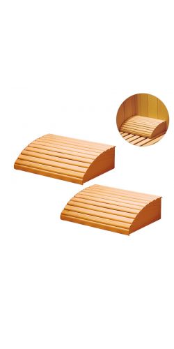 Lot de 2 appuis tête pour Sauna