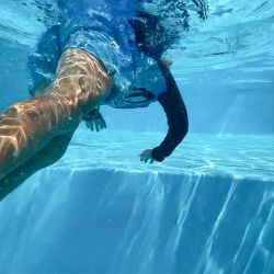 Piscine bois Aqua 4,65 x 2,85 x h1,24m avec plage