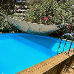 Piscine bois Nemo 4,30 x 3,00 x h1,18m avec plage