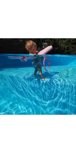 Piscine bois Nemo 4,30 x 3,00 x h1,18m avec plage