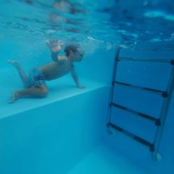 Piscine bois Nemo 7,30 x 3,97 x h1,45m avec plage immergée