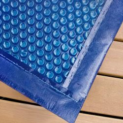 Bâche à bulles pour piscine bois Ubbink rectangulaire