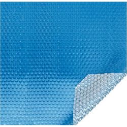 Bâche à bulles standard 400 microns bleu - argent