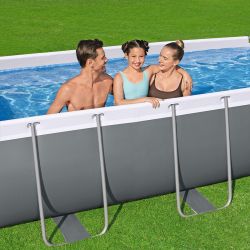 Piscine Bestway Rectangulaire Steel Pro Max 4,04 x 2,01 h1,00m à cartouche