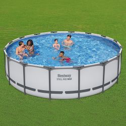 Piscine Bestway Ronde Steel Pro Max 4,88 x h1,22m