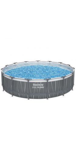 Piscine Bestway Ronde Steel Pro Max 4,57 x h1,07m avec éclairage LED