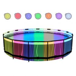 Piscine Bestway Ronde Steel Pro Max 4,57 x h1,07m avec éclairage LED