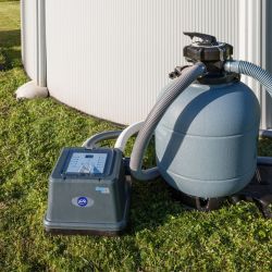 Electrolyseur au sel Gre pour piscine hors sol jusqu'à 50m3
