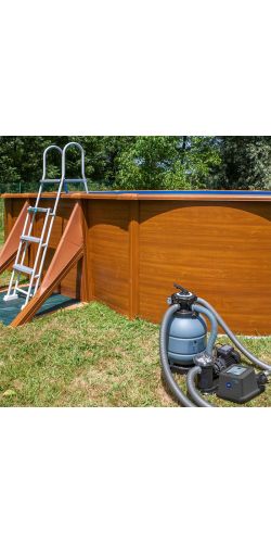 Electrolyseur au sel Gre pour piscine hors sol jusqu'à 50m3