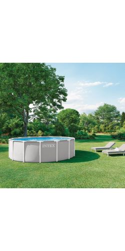 Piscine tubulaire Intex Prism Frame 4,57 x h1,22m