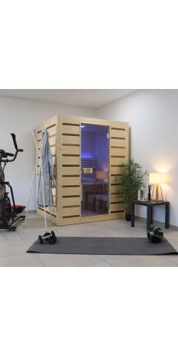 Sauna vapeur Eccolo 2 places basse consommation