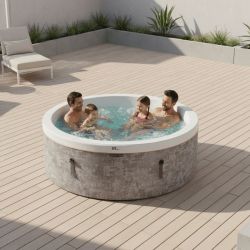 Spa MSpa Cocoon 6 places semi rigide