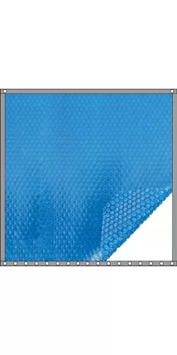 Bâche à bulles Quatro 400 microns bleu - bleu