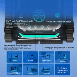 Robot piscine Wybot S2 Solar