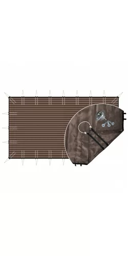 Bâche d'hivernage filtrante classic sandows + pitons bois